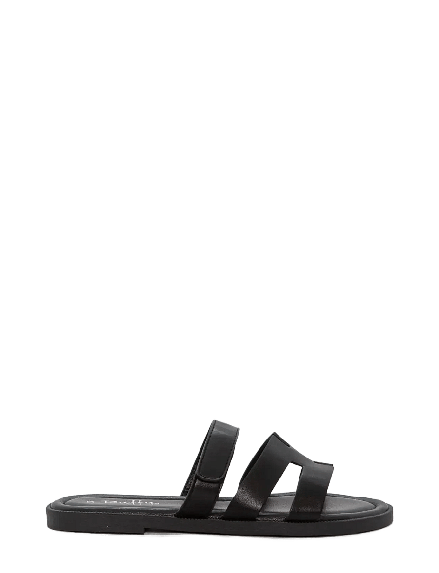 Duffy - CASTELLANA UNO - flache sandalen - black - 1