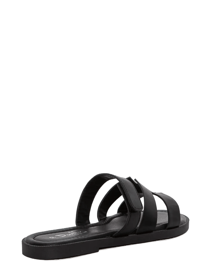 Duffy - CASTELLANA UNO - flache sandalen - black - 3
