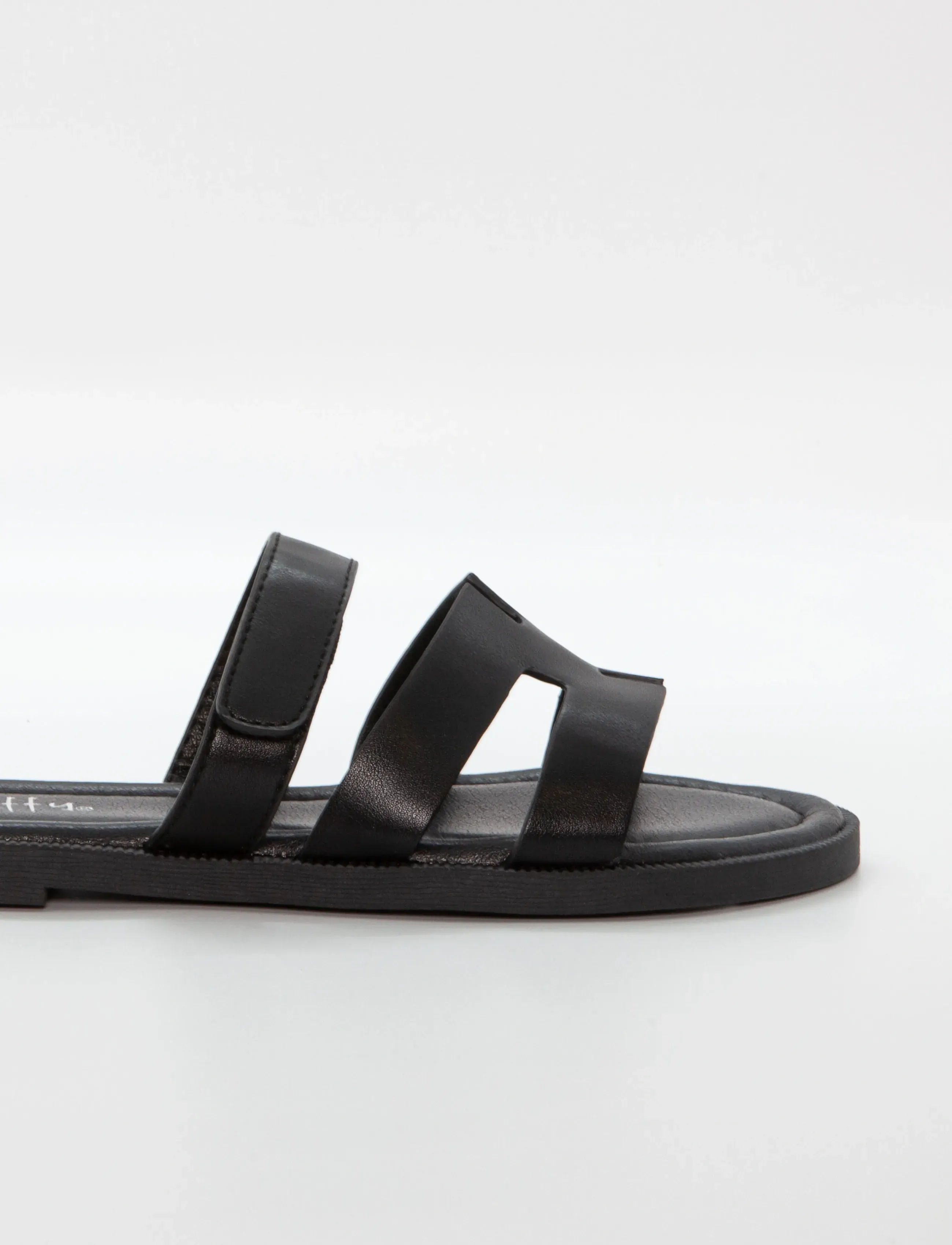 Duffy - CASTELLANA UNO - kontsata sandaalid - black - 4