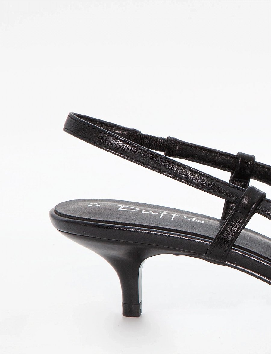 Duffy - POMEZIA UNO - slingbacks mit absatz - black - 3