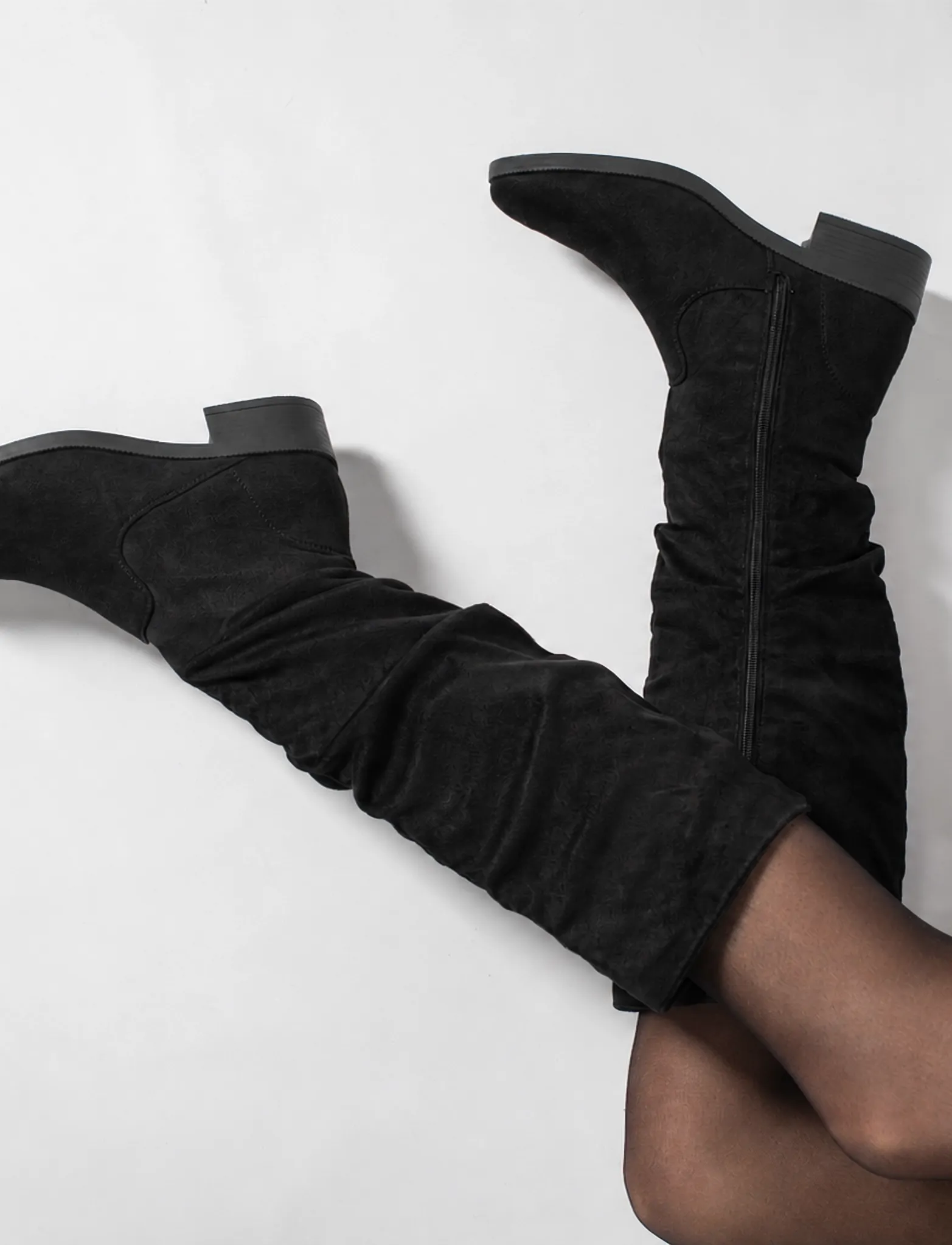 Duffy - TRANTO UNO - kniehohe stiefel - black - 0