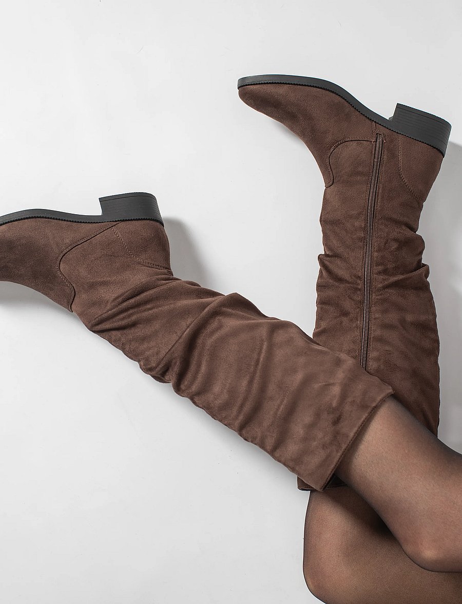 Duffy - TRANTO UNO - langskaftede støvler - dark brown - 0