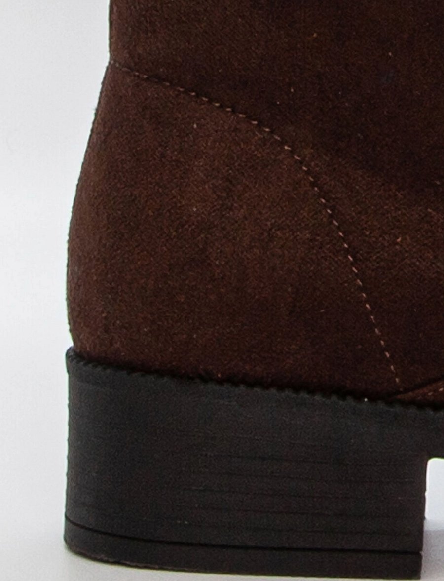 Duffy - TRANTO UNO - langskaftede støvler - dark brown - 4