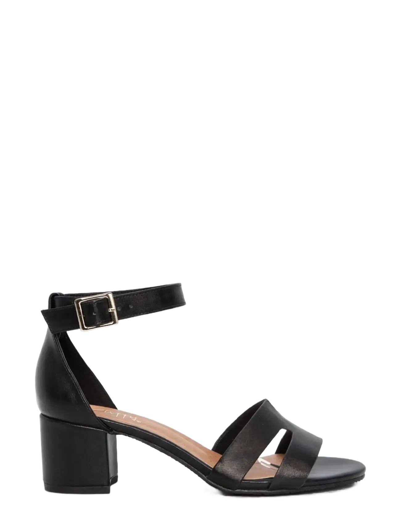 Duffy RIVELLO DICIOTTO - Kontsaga sandaalid - BLACK / black