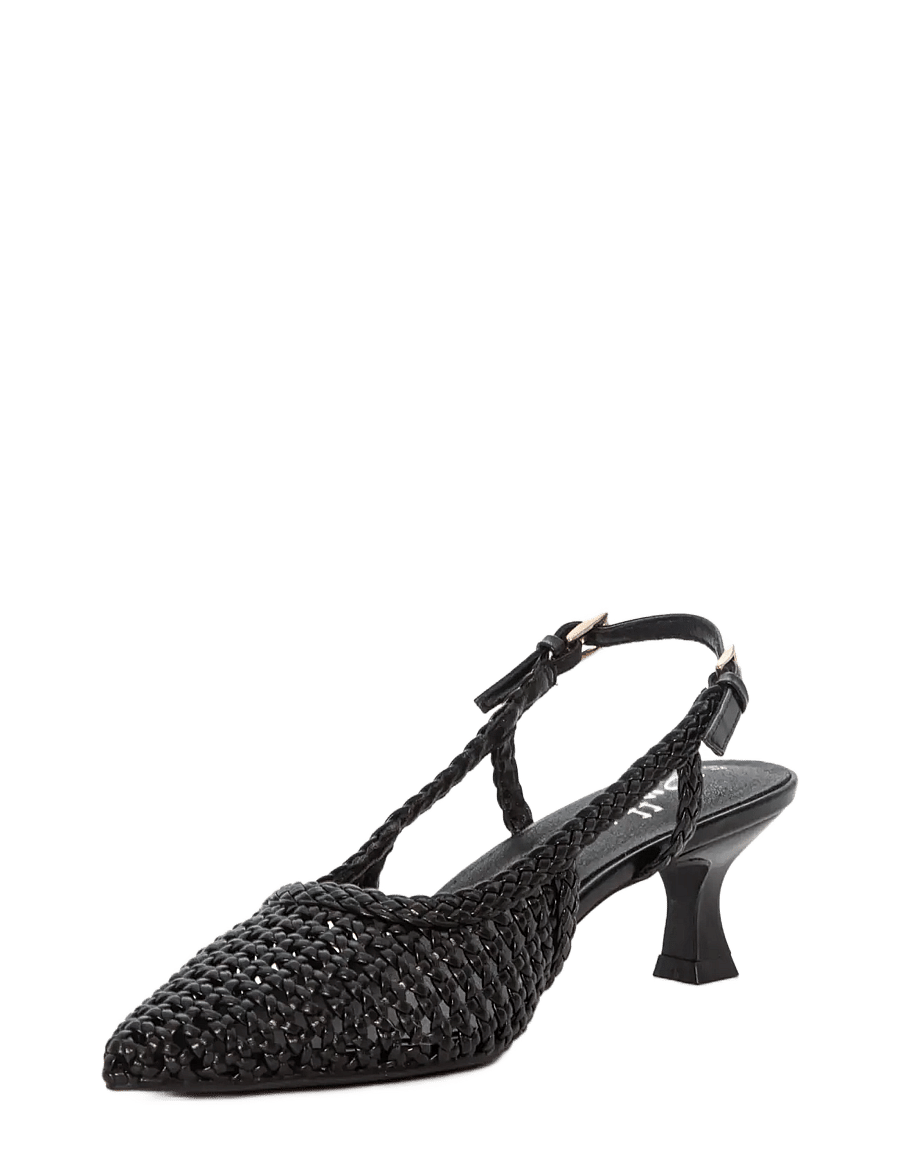 Duffy - LAVELLO QUATTRO - slingbacks med hæle - black - 1