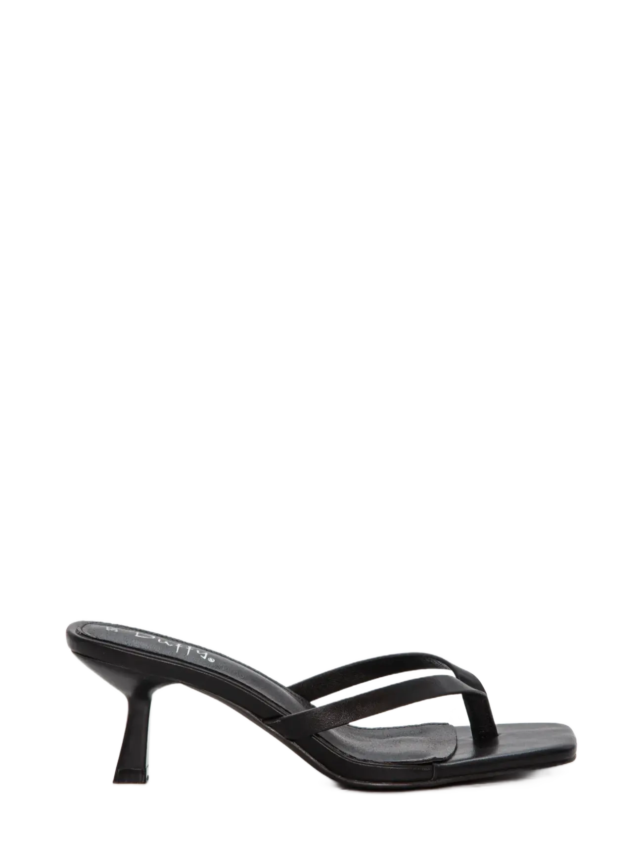 Duffy CASELLO UNO - Pantoletten mit Absätzen - BLACK / black