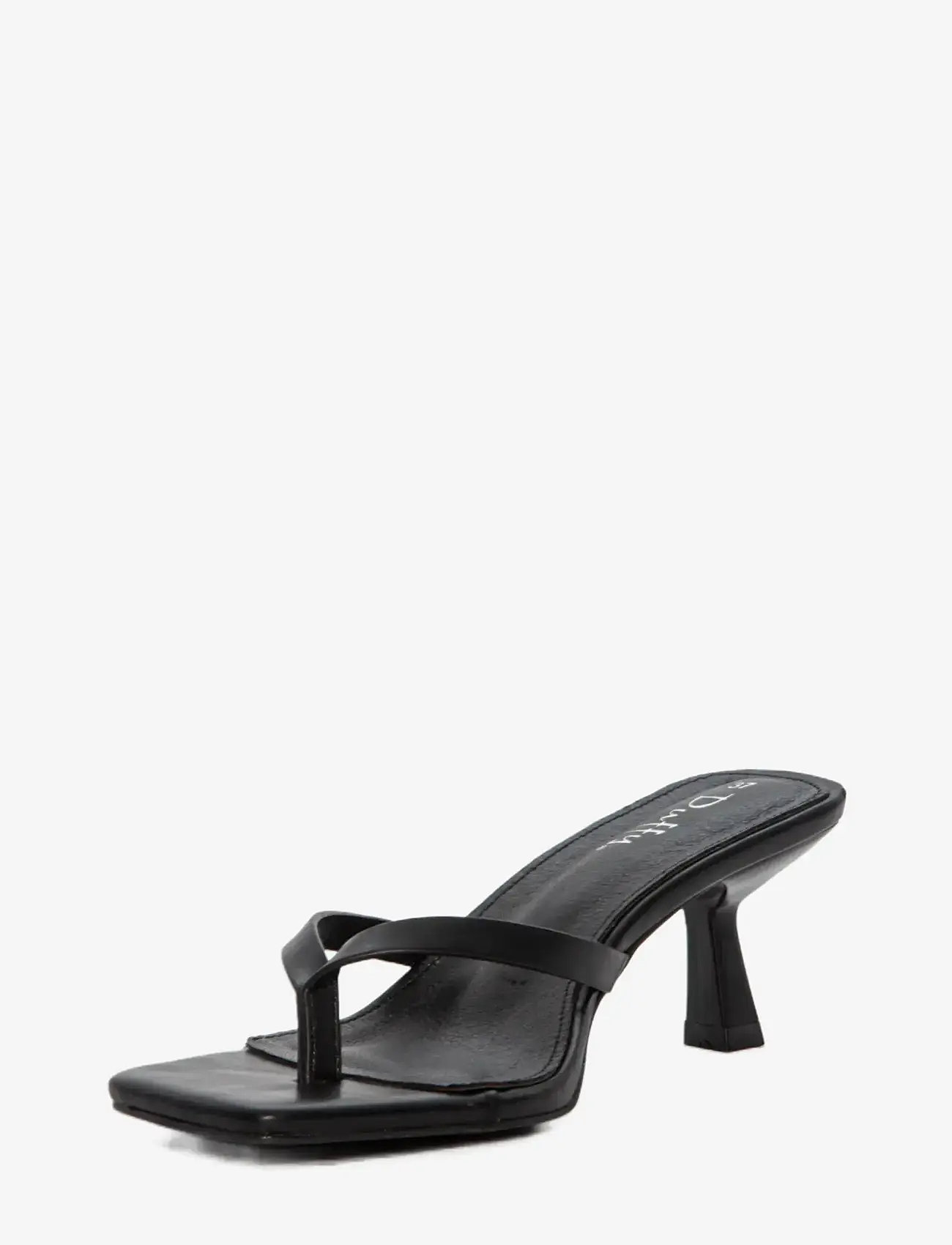 Duffy - CASELLO UNO - basutės su kulnu - black - 2