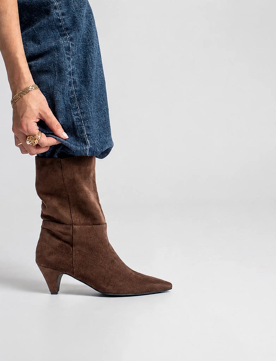 Duffy - ZINGARELLO UNO - heeled ankle boots - dark brown - 0