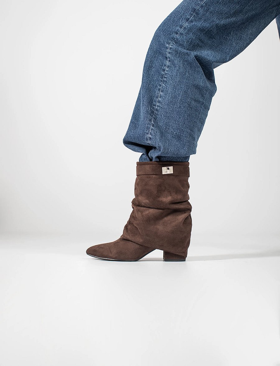 Duffy - SOVARETO CINQUE - heeled ankle boots - dark brown - 0