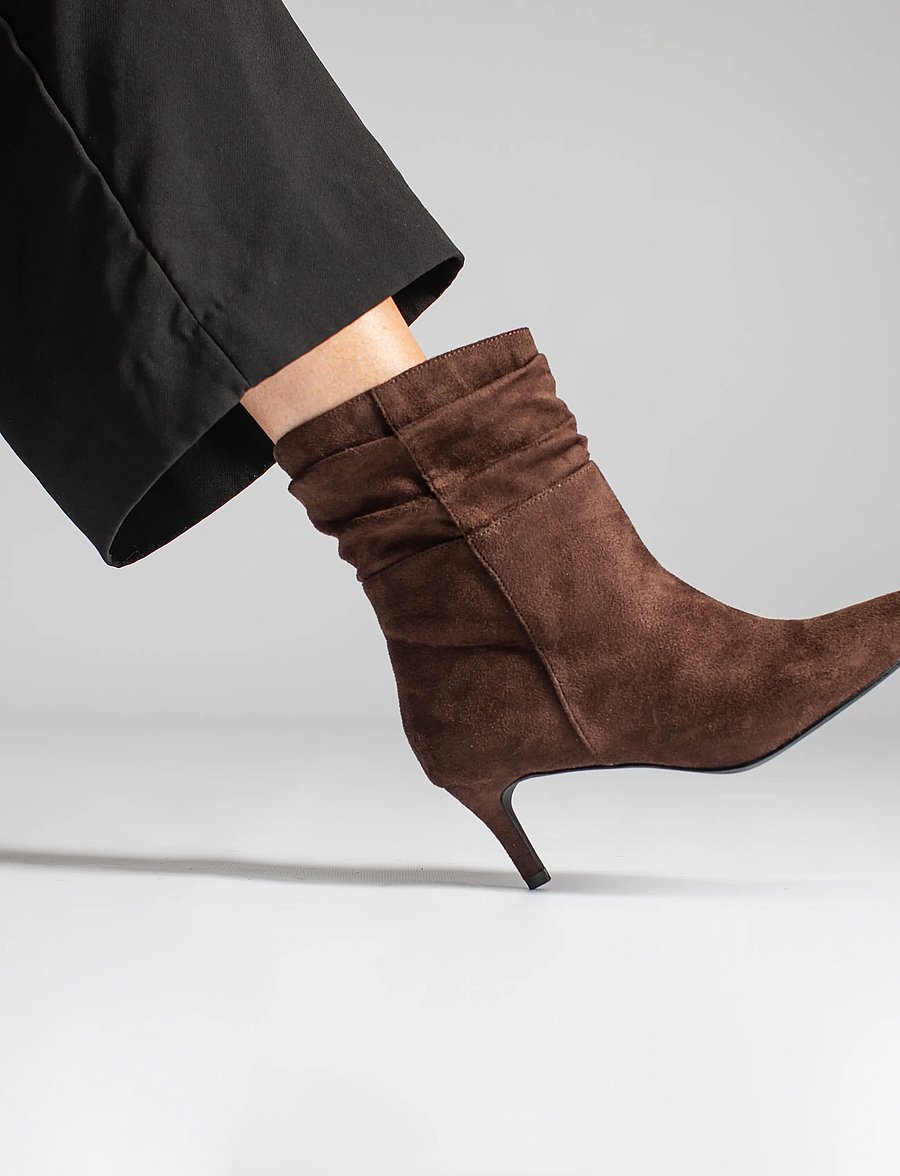 Duffy - AMANTEA DUE - stiefeletten mit absatz - dark brown - 0