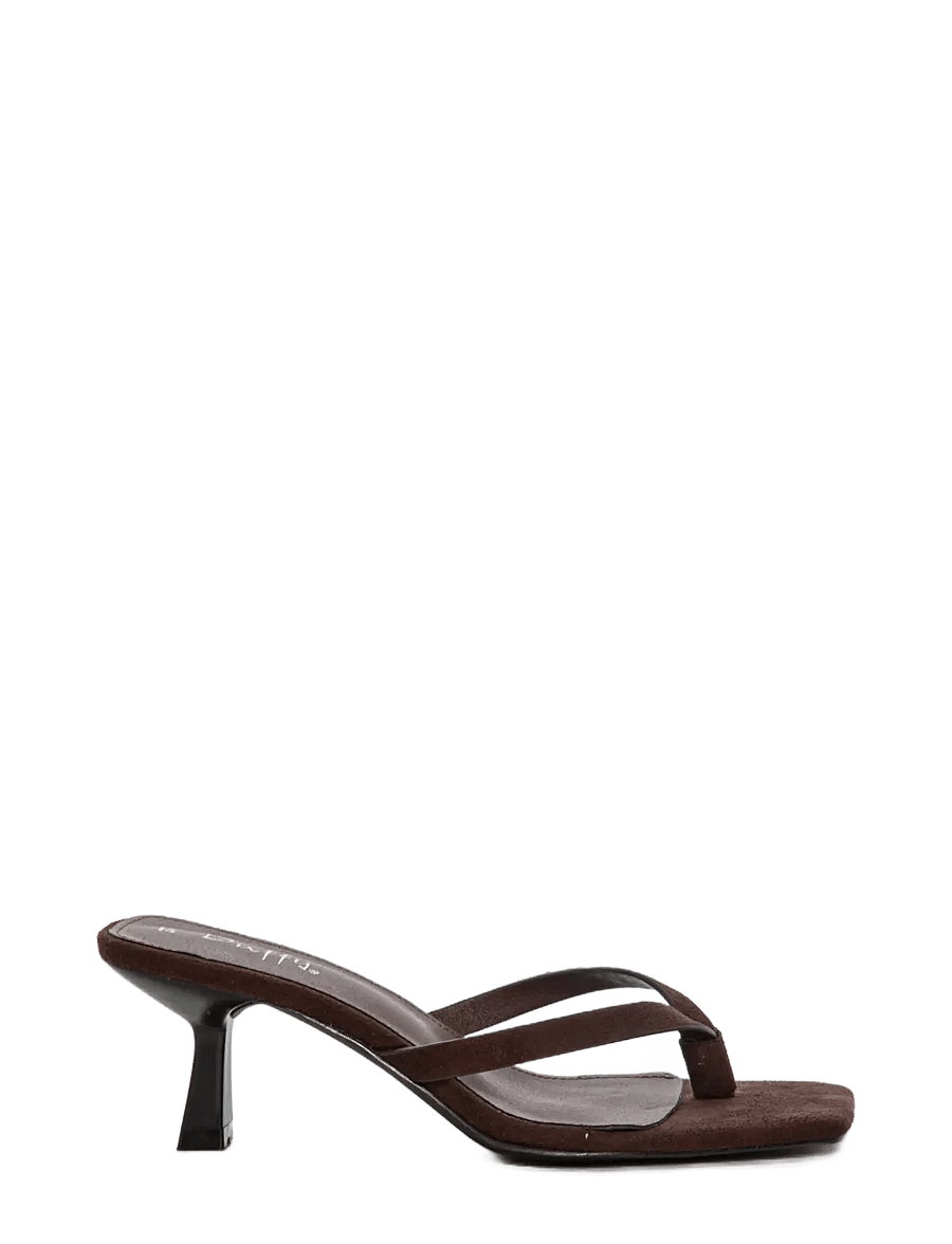 Duffy - CASELLO DUE - mules med hæle - dark brown - 1