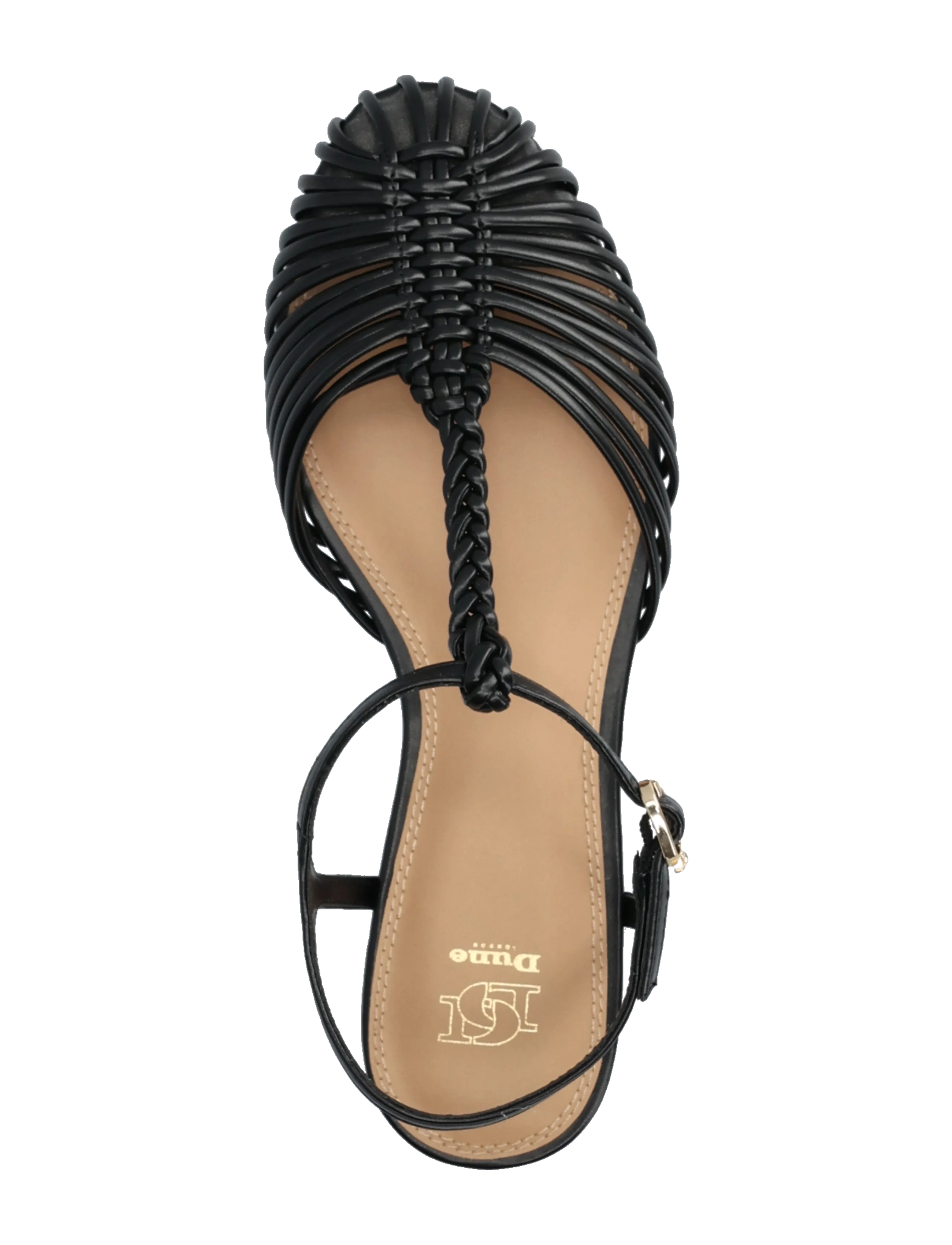 Dune London - harmoni - flade sandaler - black - 3