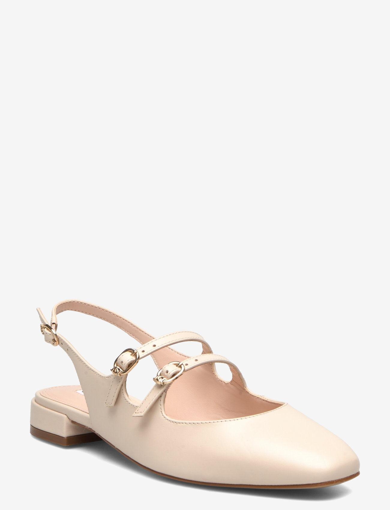 Dune London - haily - platta slingbacks - ecru - 0