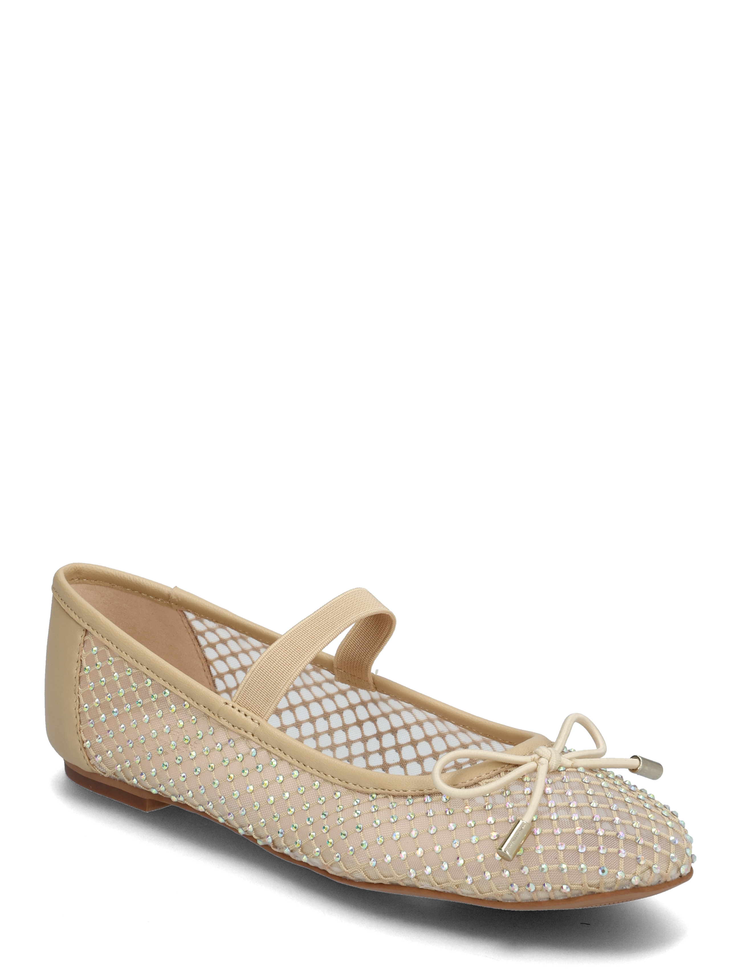 Dune London Happening, Kvinder, Pyntede Mary Jane Ballerinaer, Beige, Str: 36
