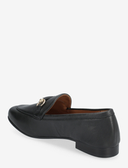 Dune London - grandeur - heeled loafers - black - 2