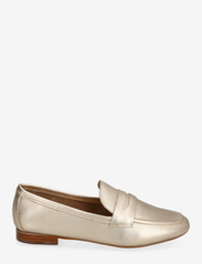 Dune London - gianetta - heeled loafers - gold - 1