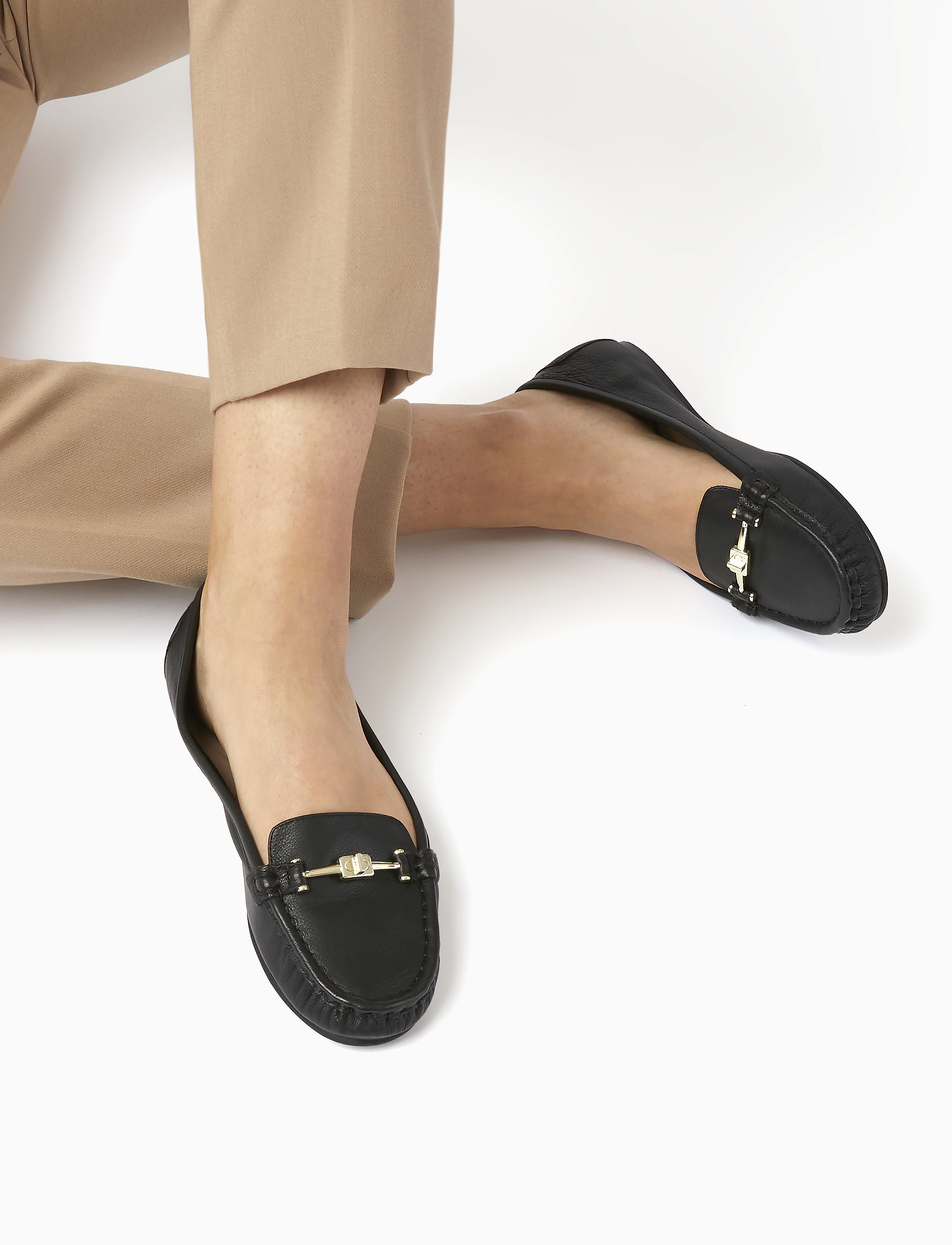Dune London - Georgas - black leather - 5