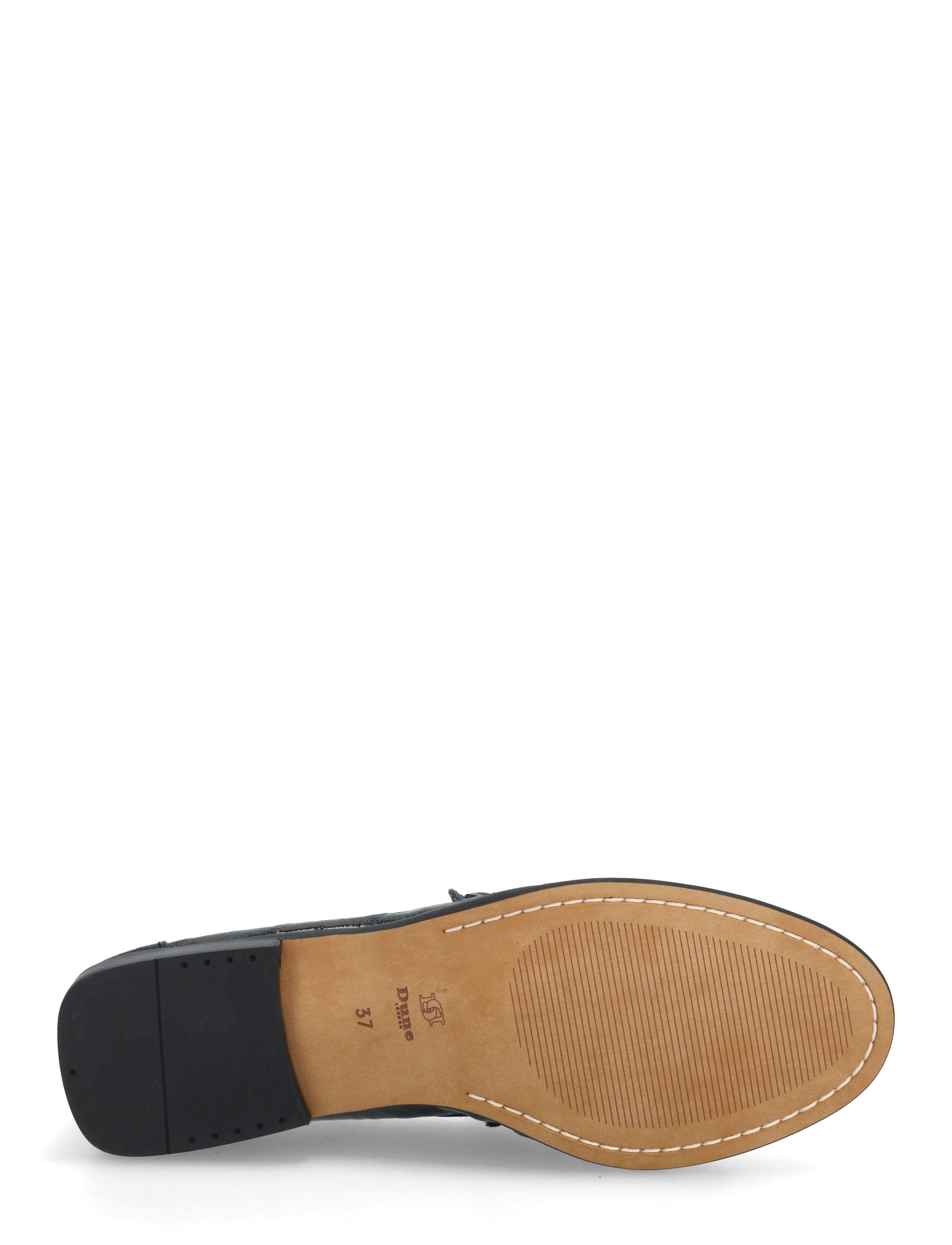 Dune London - grisella - mokasīnveida apavi - black - 4