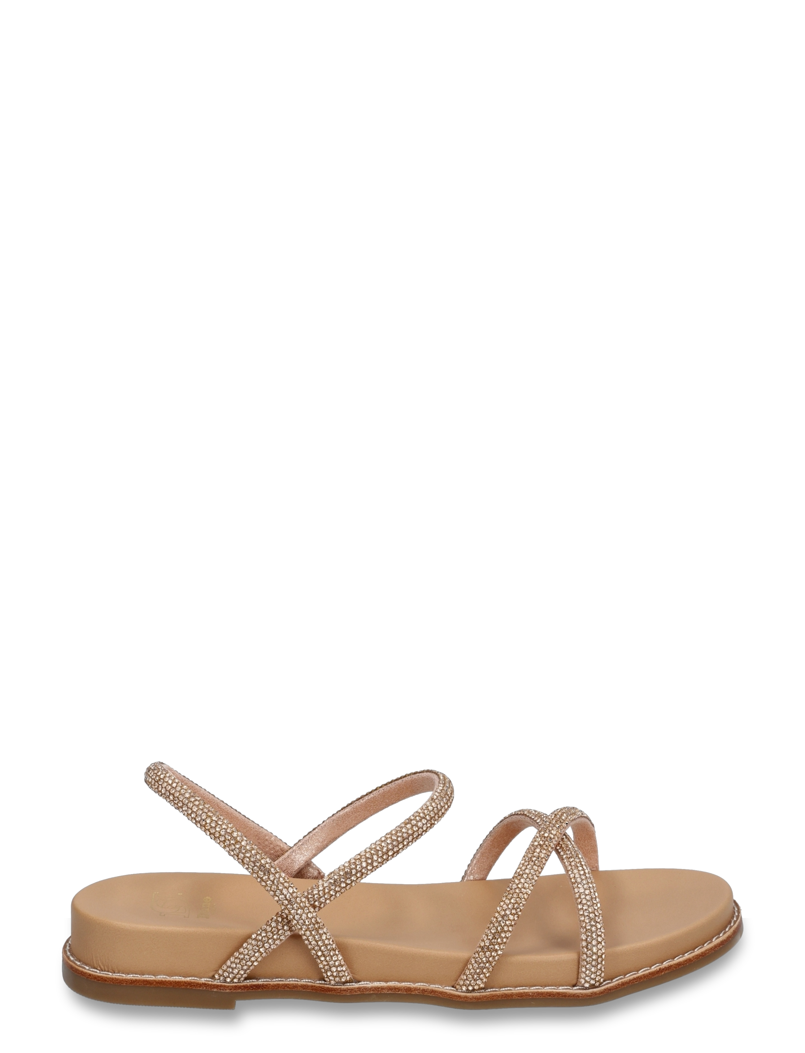 Dune London - levia - platta sandaler - blush - 1