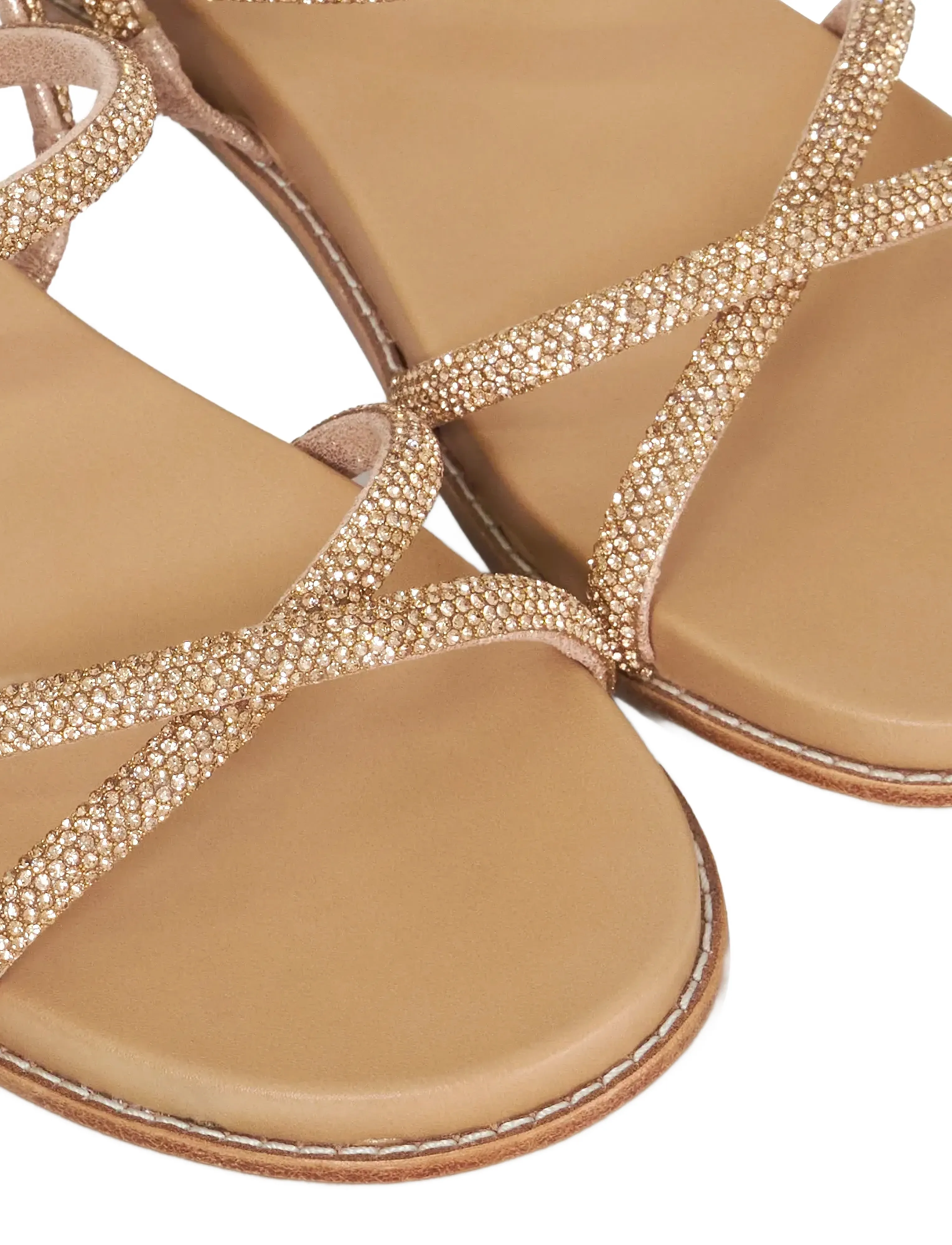 Dune London - levia - platta sandaler - blush - 5