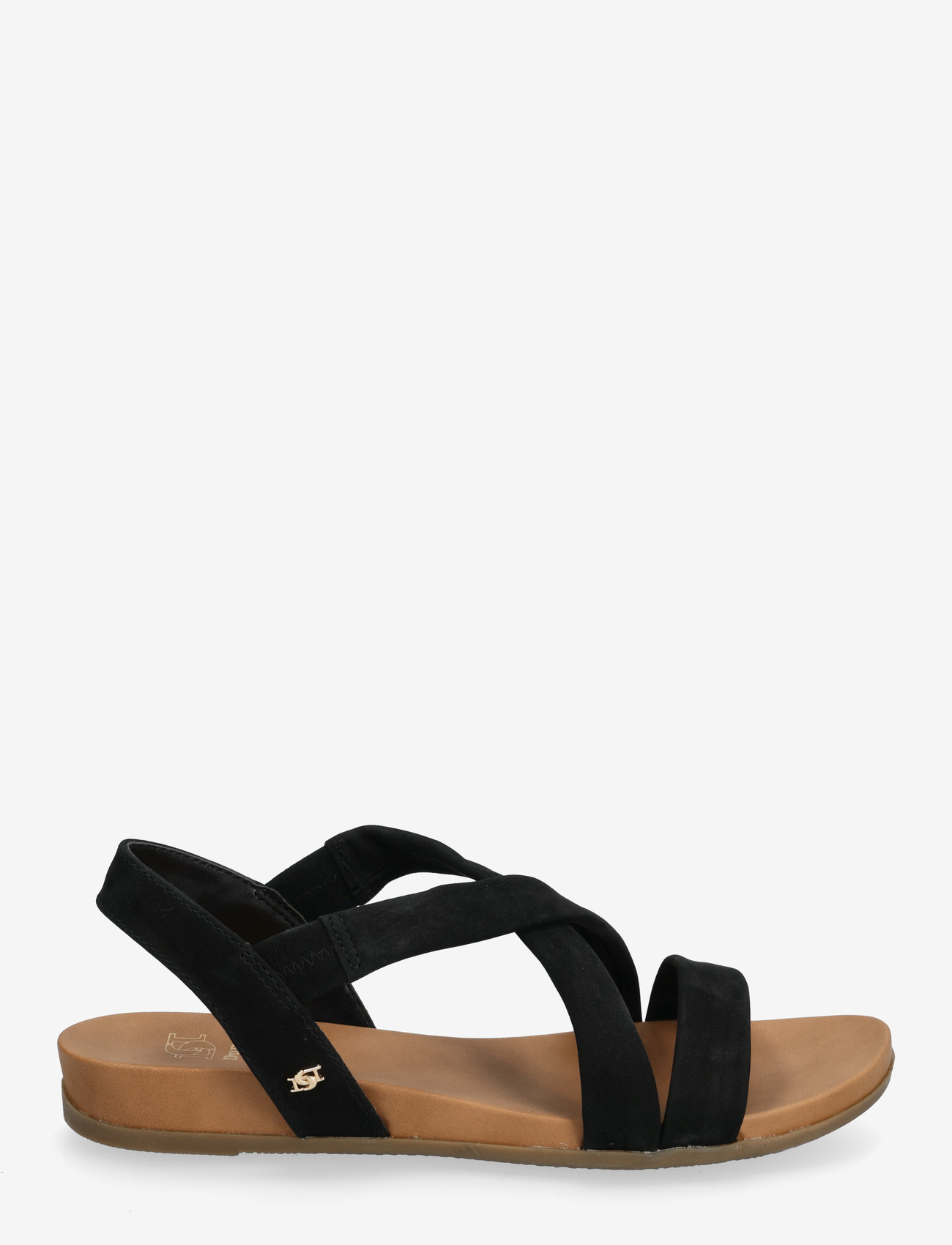 Dune London - landies - lygiapadės basutės - black - 1