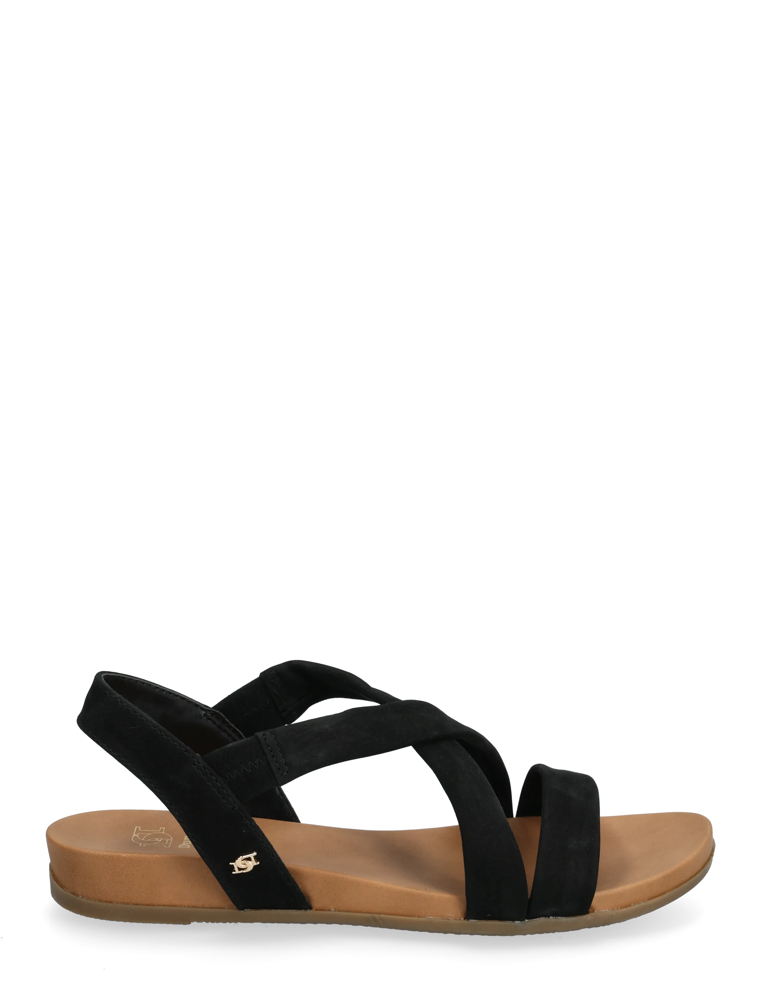 Dune London - landies - platta sandaler - black - 1