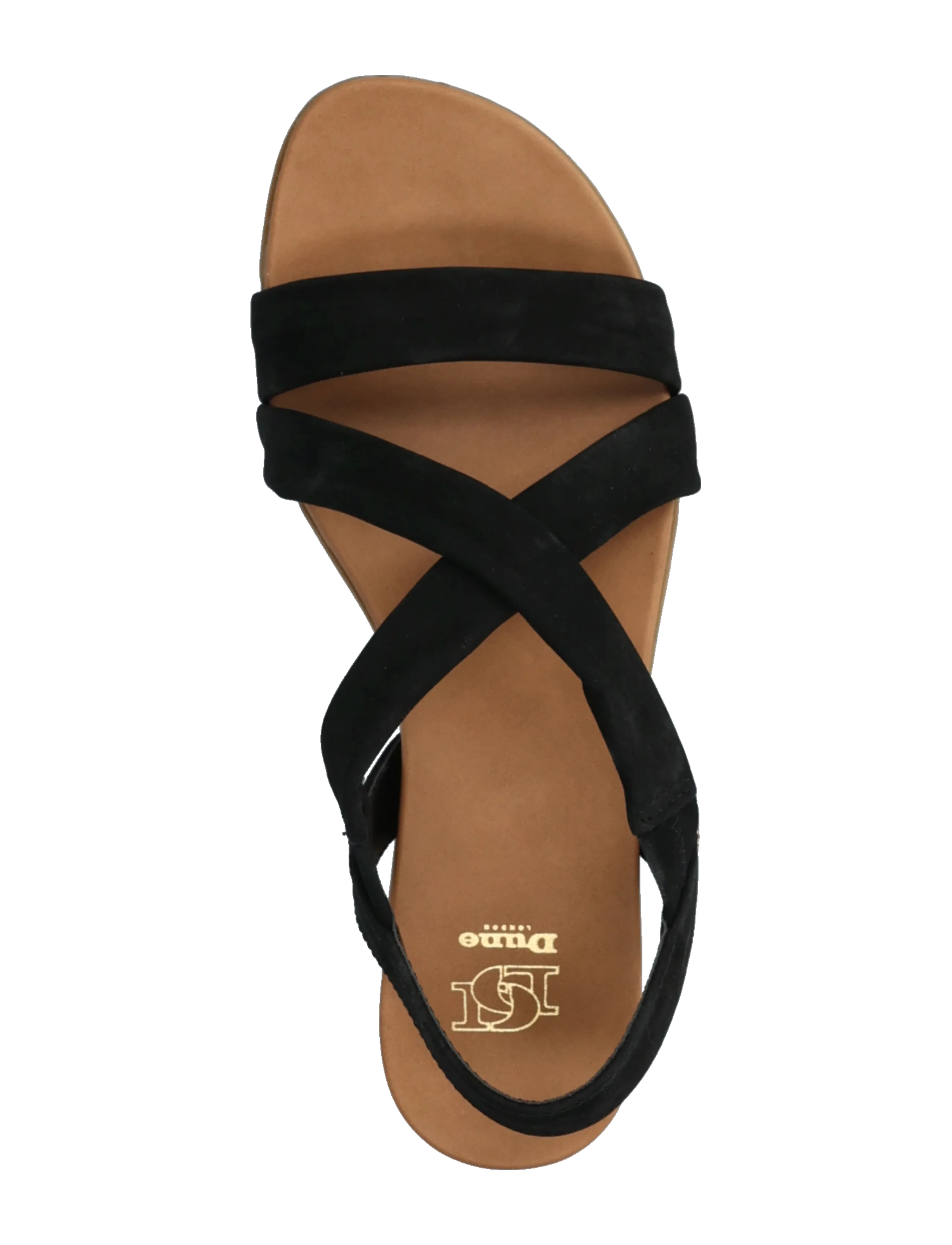Dune London - landies - platta sandaler - black - 3