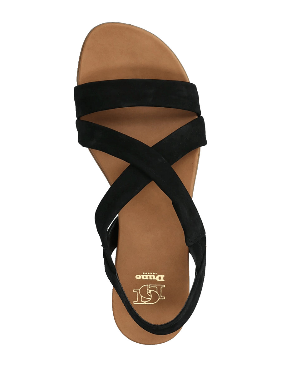 Dune London - landies - platta sandaler - black - 3