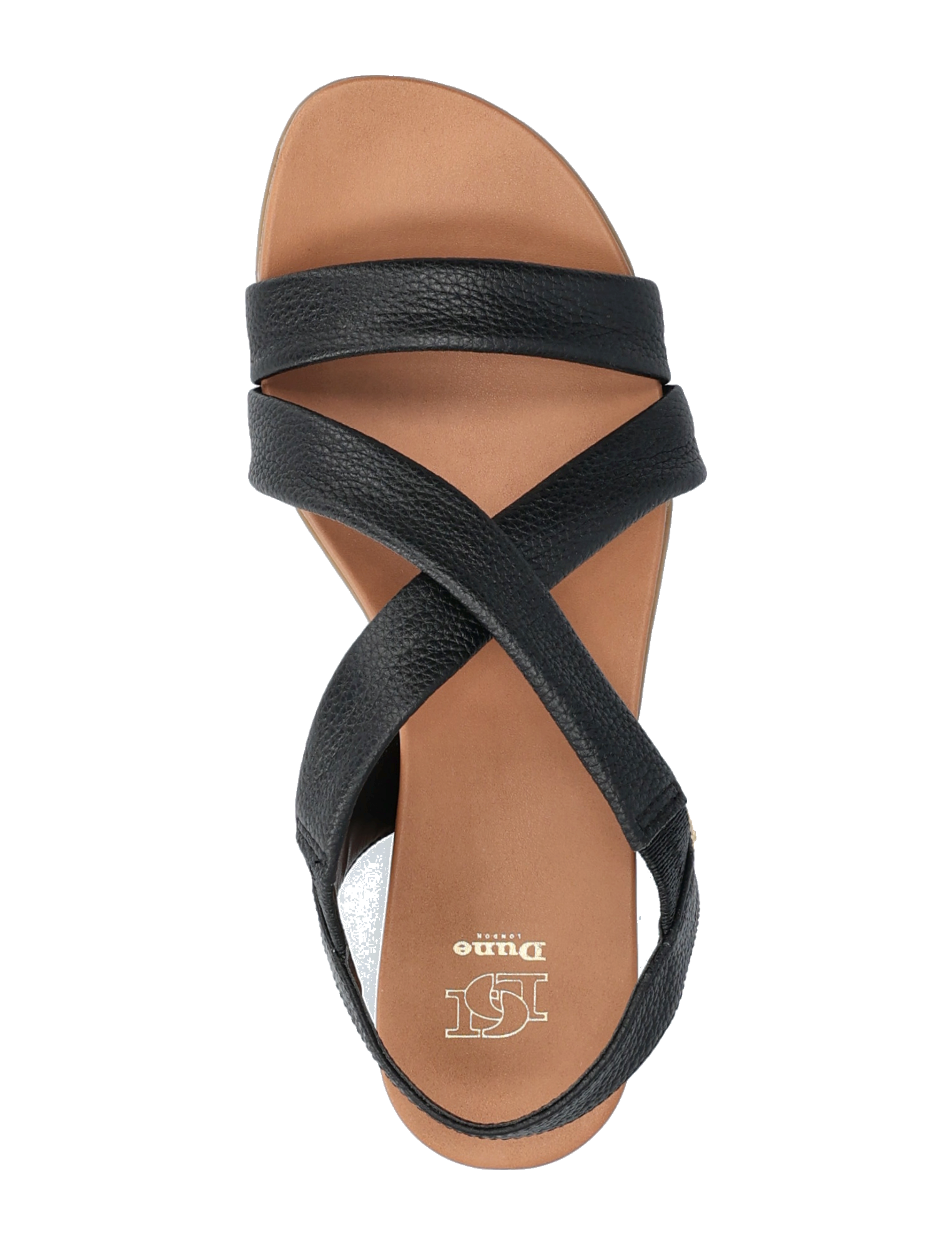 Dune London - landies - flade sandaler - black - 3