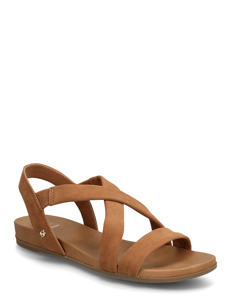 Dune London - landies - flat sandals - camel - 0