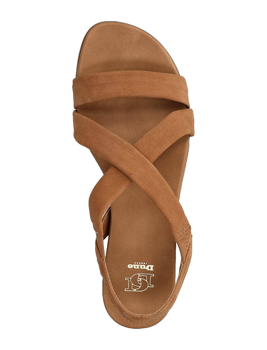 Dune London - landies - flat sandals - camel - 3