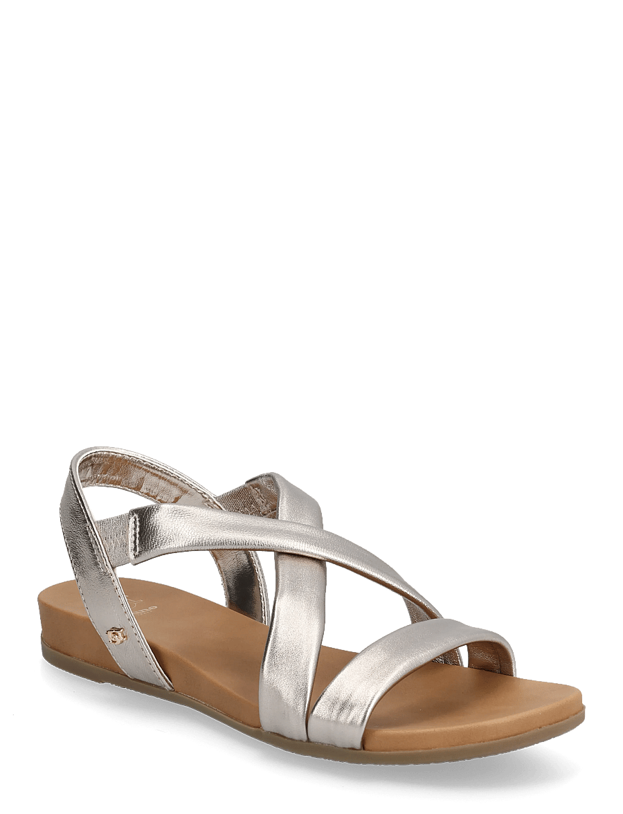 Dune London - landies - platta sandaler - gold - 0