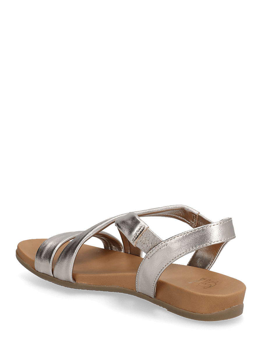 Dune London - landies - platta sandaler - gold - 2