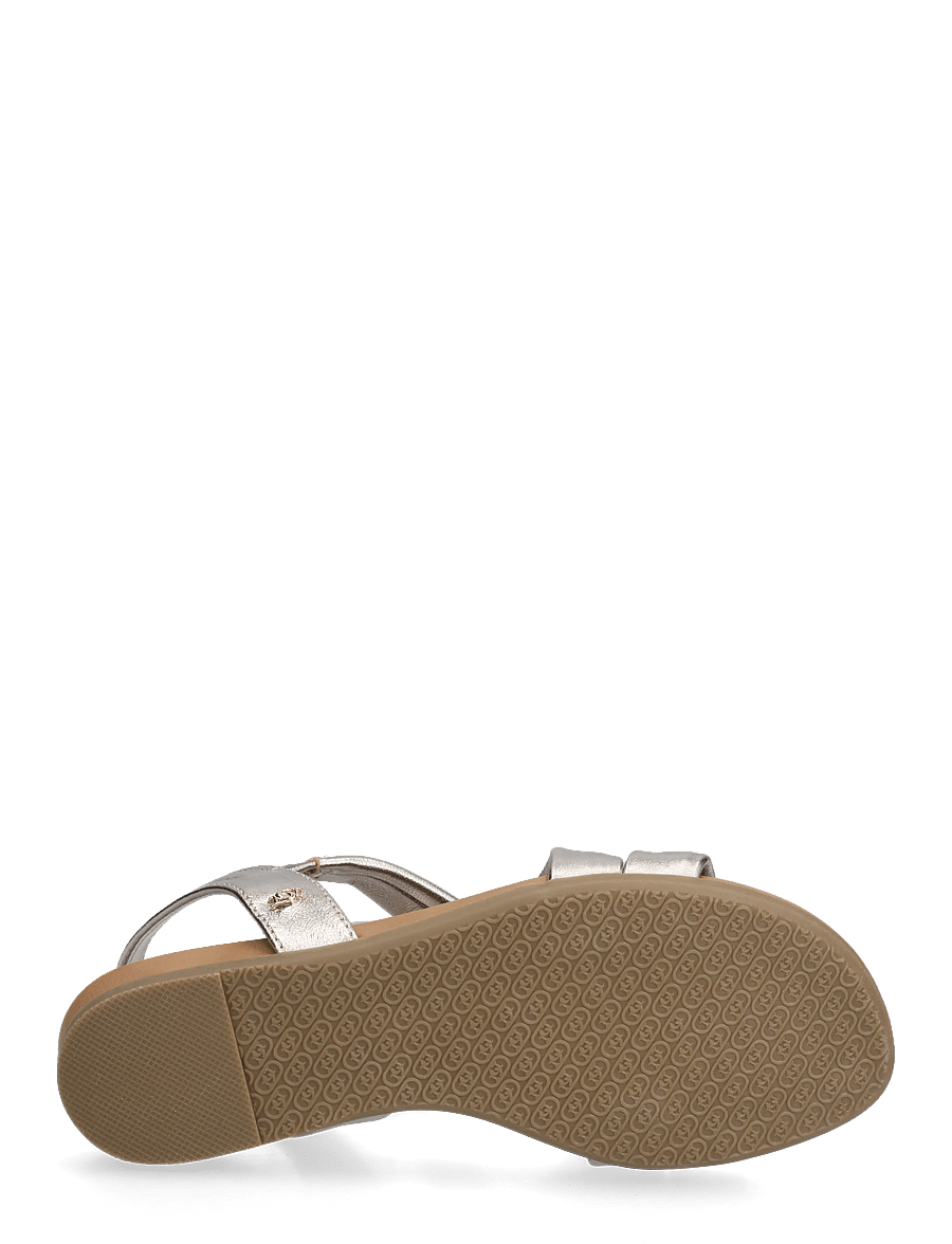 Dune London - landies - platta sandaler - gold - 4