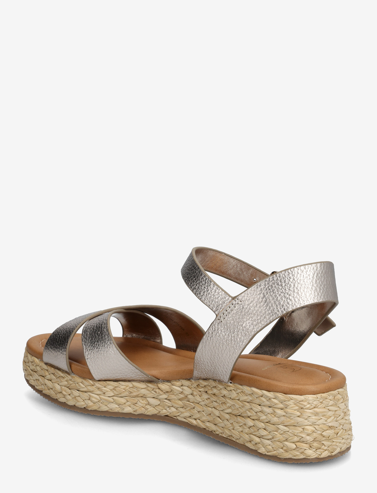 Dune London - littleton - platformsandaler - gold - 2