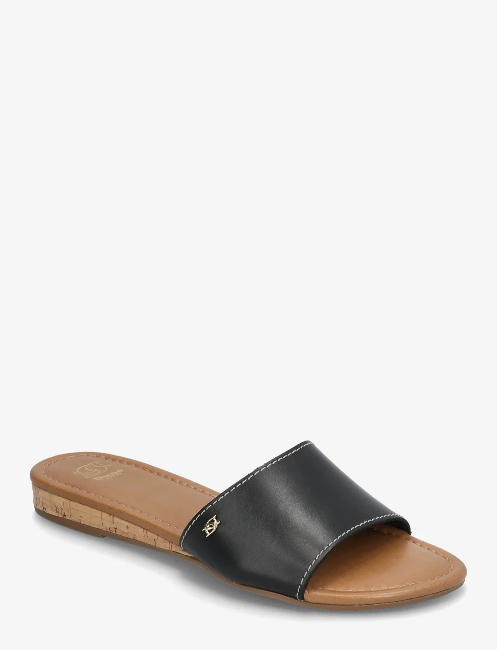 Dune London - lino - platta sandaler - black - 0