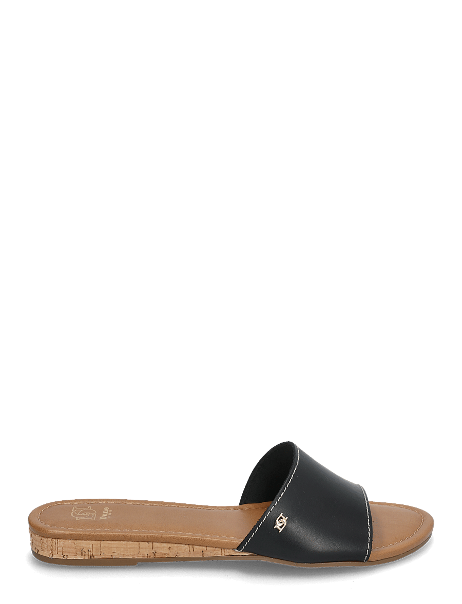 Dune London - lino - flache sandalen - black - 1