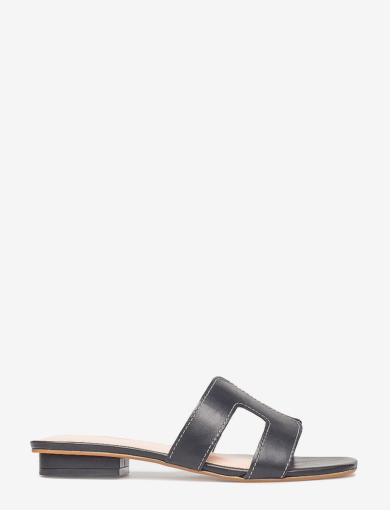 Dune London - loupe - kontsata muula-stiilid jalanõud - black-leather - 1