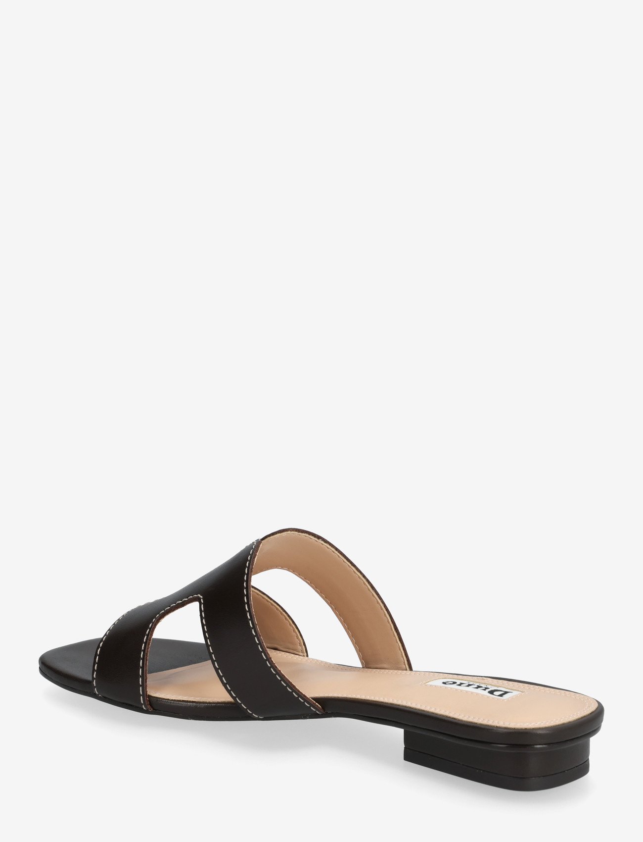 Dune London - loupe - flache pantoletten - brown - 2
