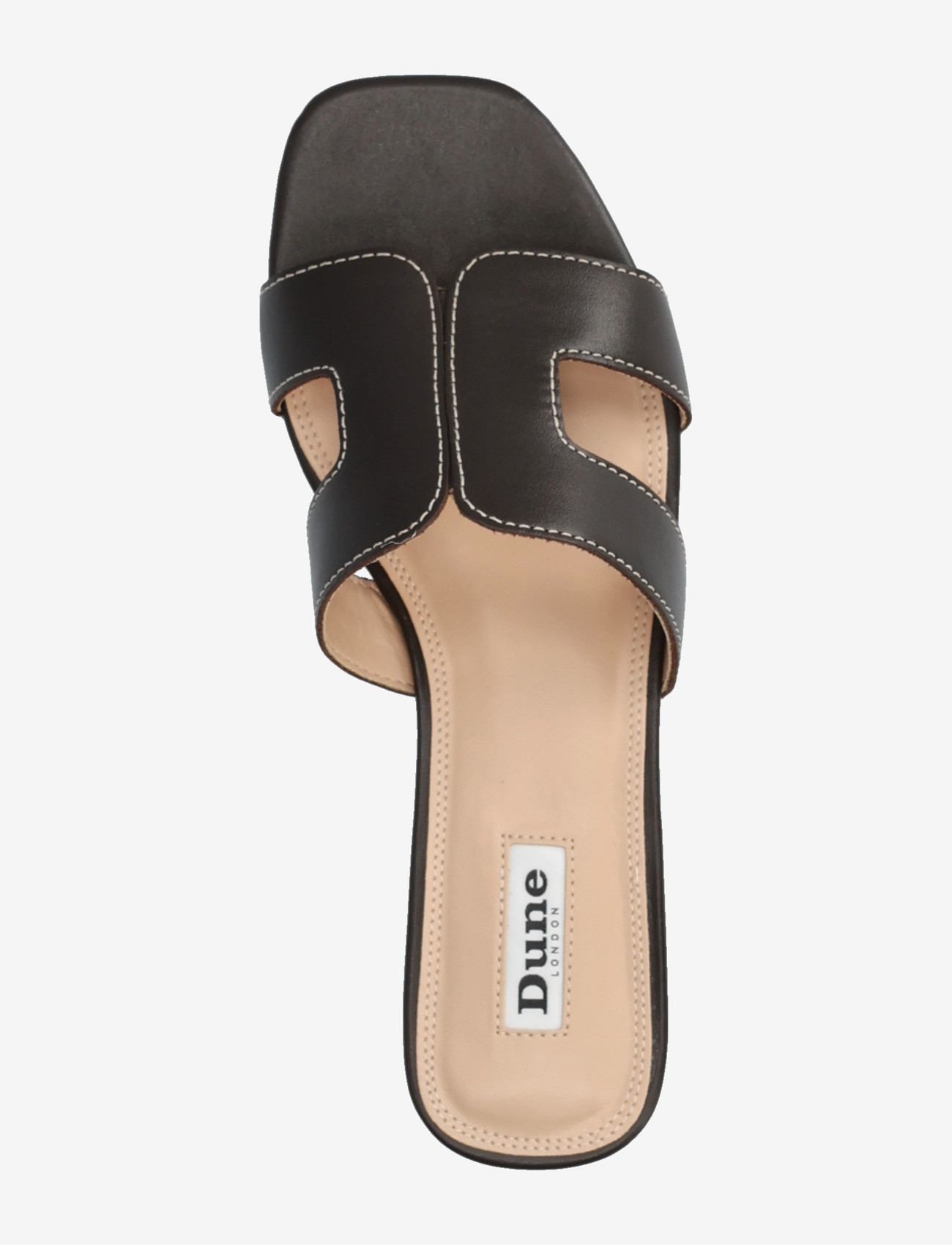 Dune London - loupe - flache pantoletten - brown - 3