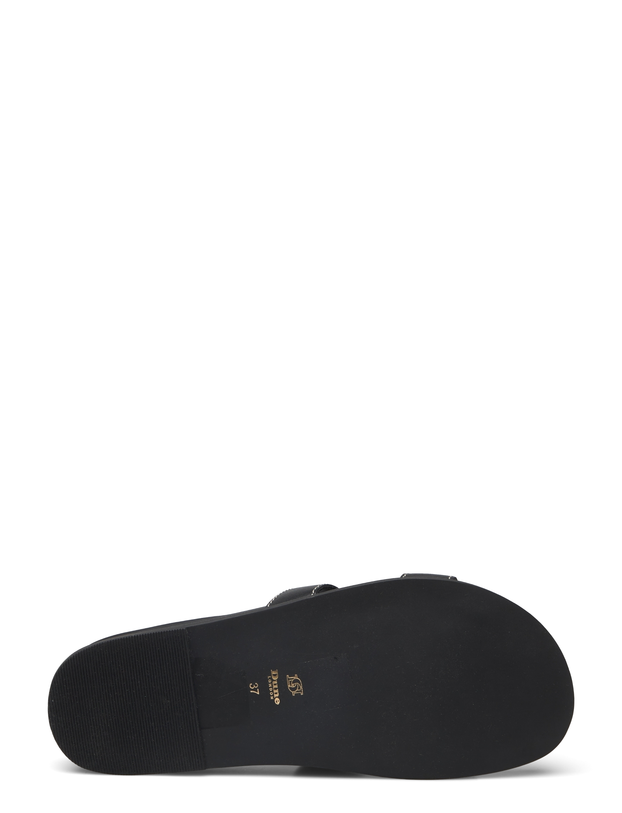 Dune London - loupa - płaskie sandały - black - 4