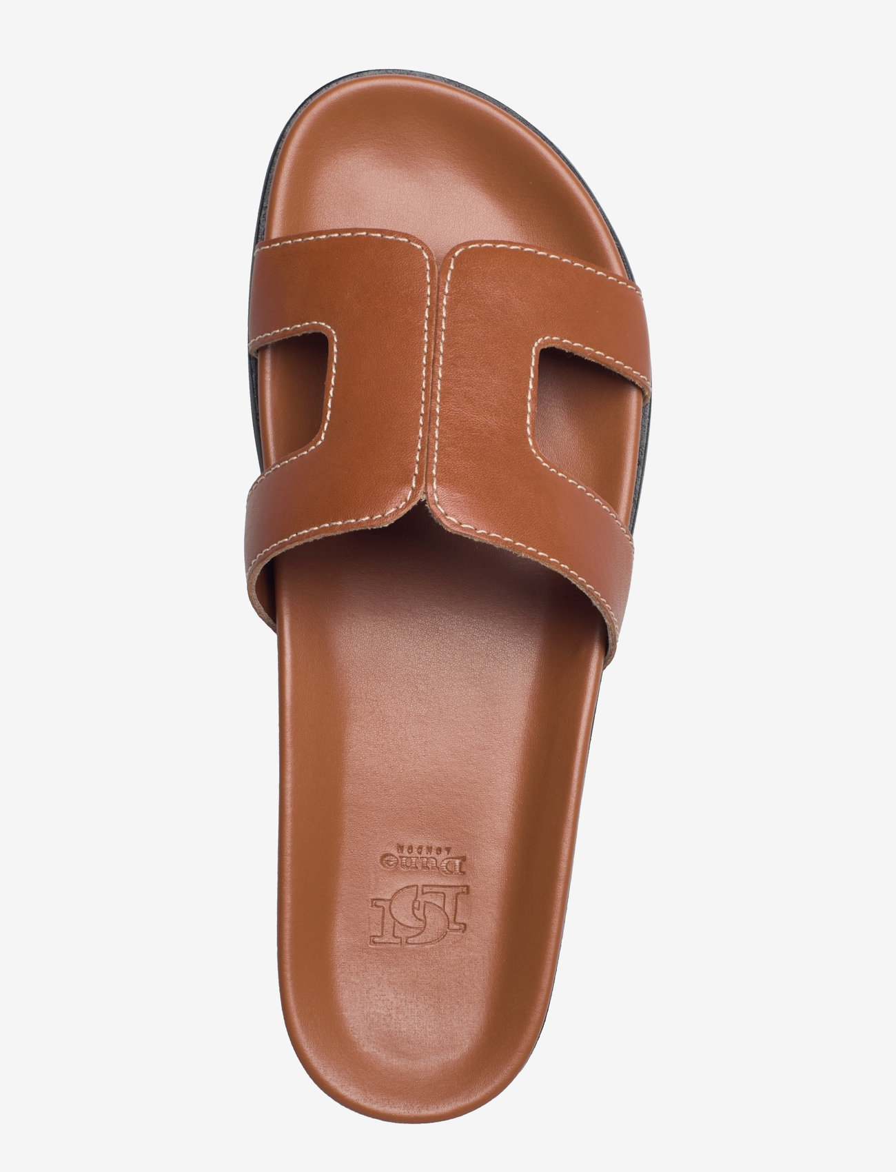Dune London - loupa - platta sandaler - tan - 3
