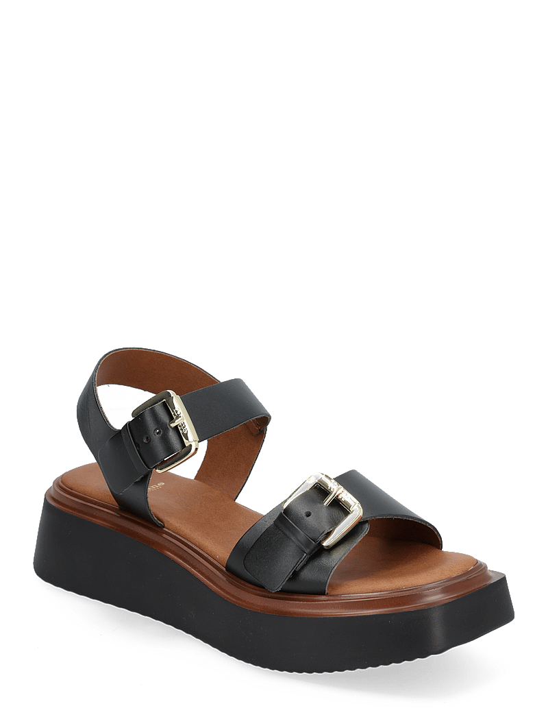 Dune London - LOELLS - kontsata sandaalid - black - 0