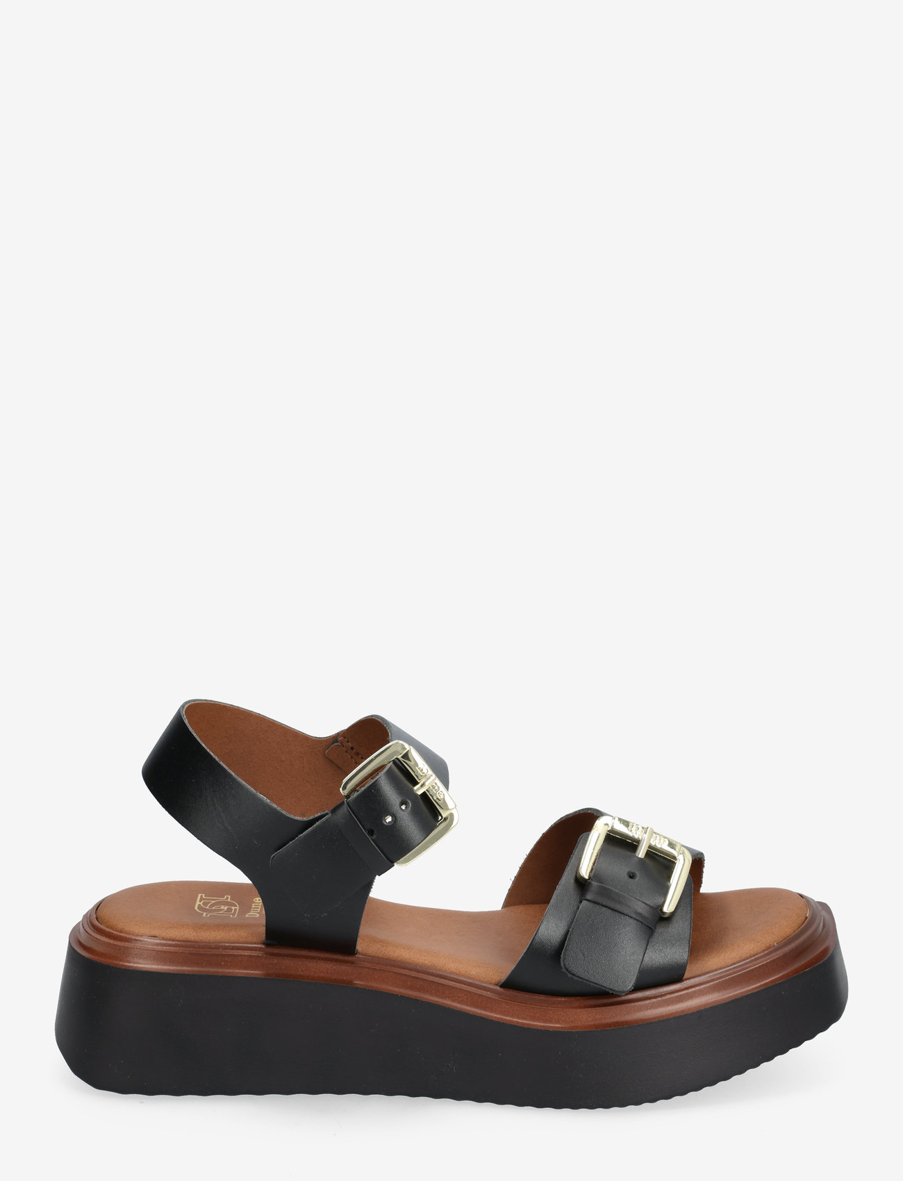 Dune London - loells - platta sandaler - black - 1