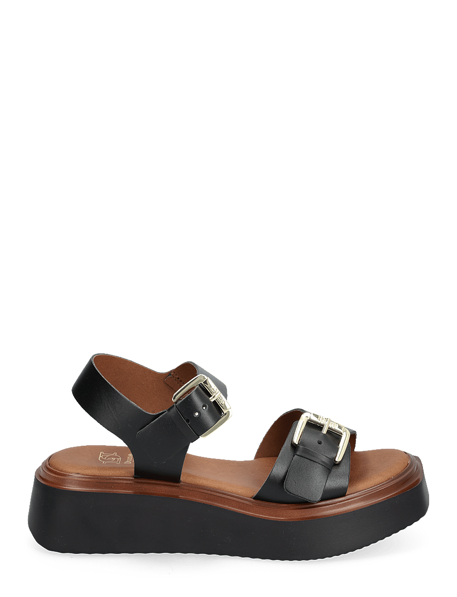 Dune London - loells - flade sandaler - black - 1