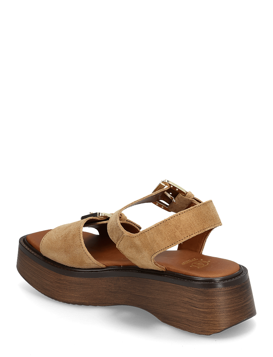 Dune London - luno - plateau-sandalen - sand - 2