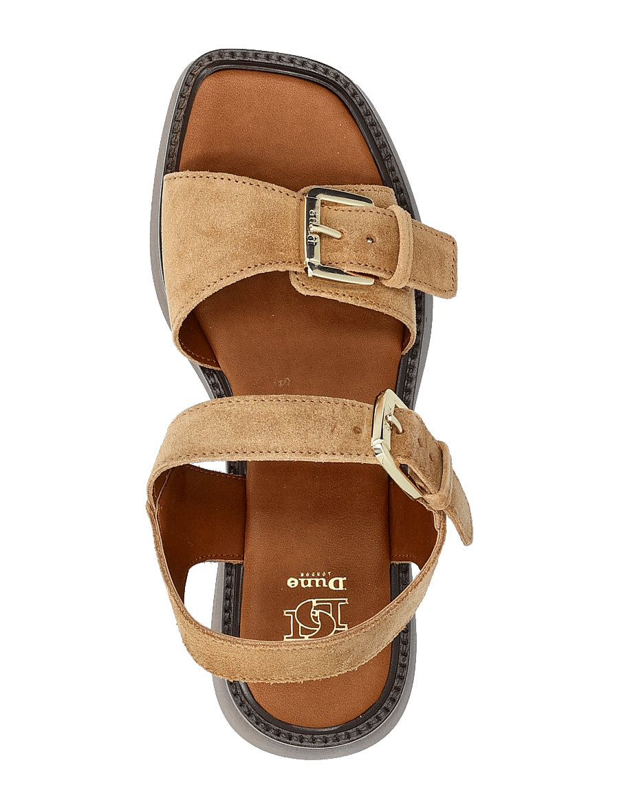 Dune London - luno - plateau-sandalen - sand - 3
