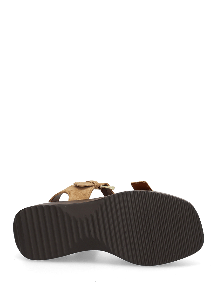 Dune London - luno - plateau-sandalen - sand - 4