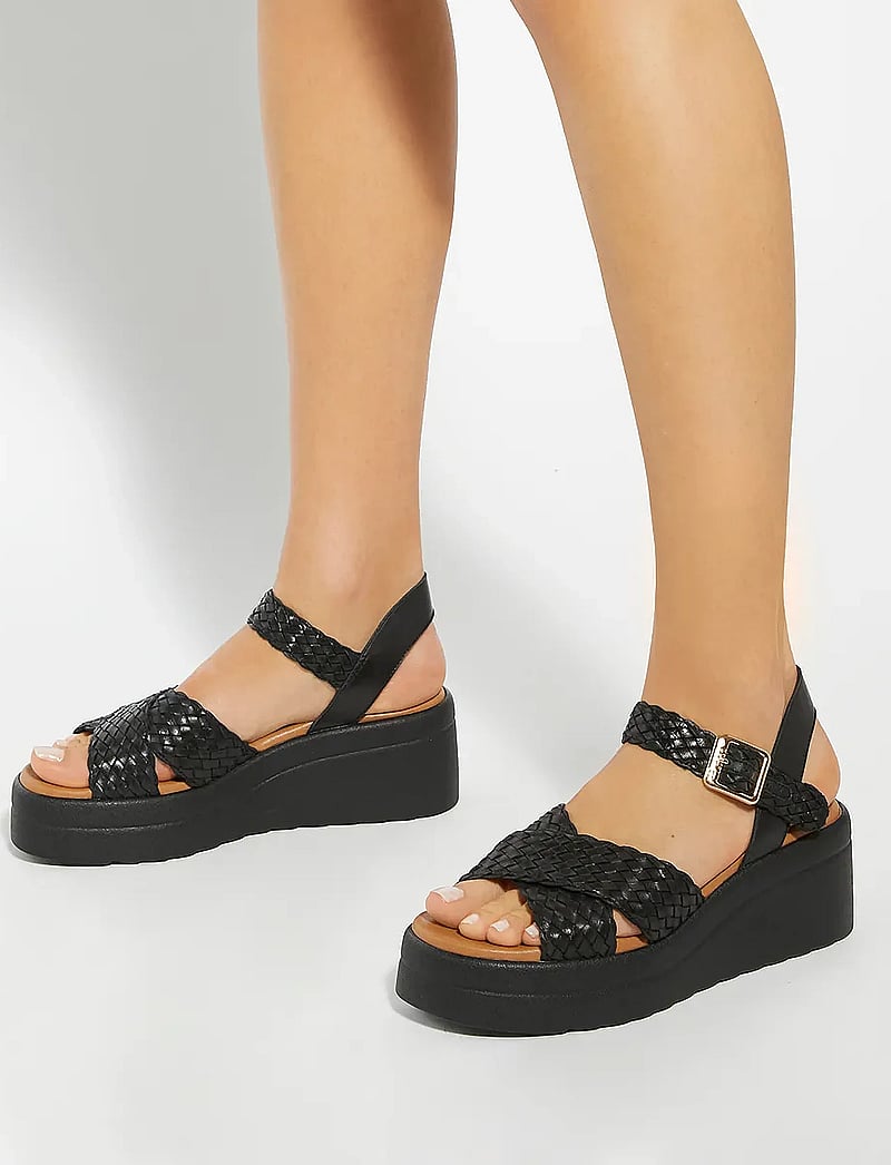 Dune London - kinleys - plateau-sandalen - black - 0