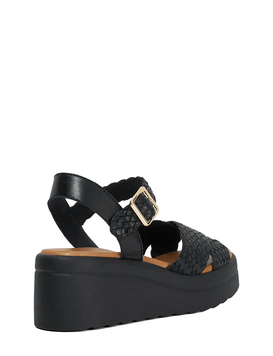 Dune London - kinleys - plateau-sandalen - black - 3